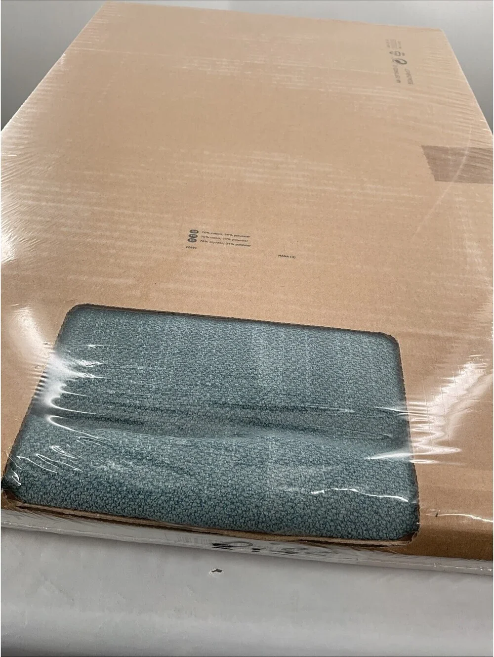 IKEA LIDHULT Sofa Cover For The Corner Section Blue 904.056.09